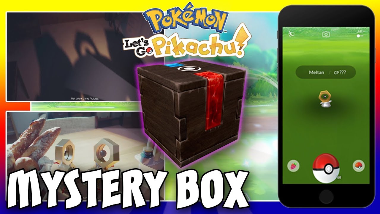 Pokémon GO - Mystery Box & Meltan