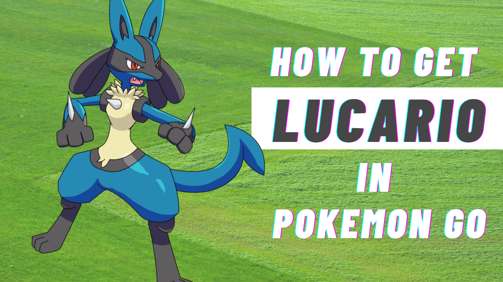 Mega Lucario in Pokemon Go soon. 