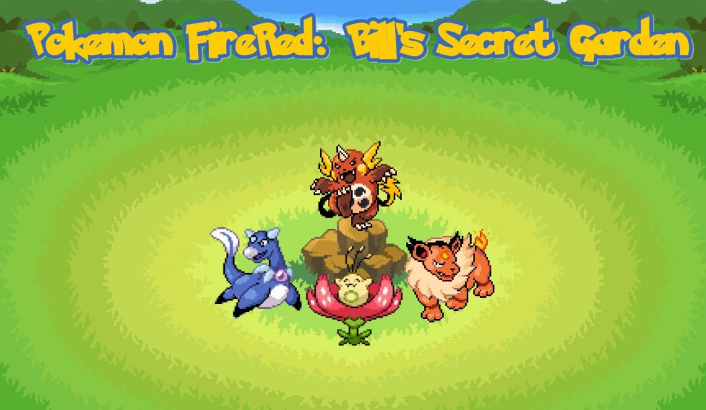 Pokemon FireRed - Bill's Secret Garden ROM free download